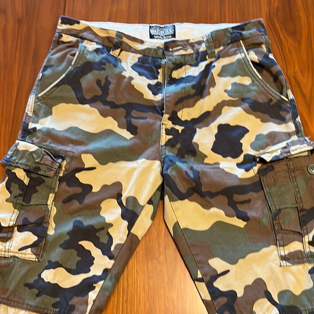 Camouflage Cargo Jogger Pants